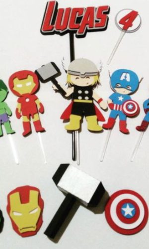 Arquivo Topo de Bolo - Vingadores