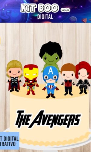 Arquivo Topo de Bolo - Vingadores