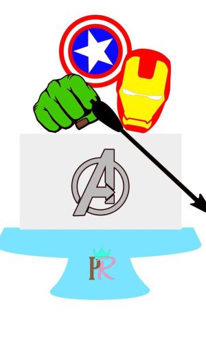 Arquivo Topo de Bolo - Vingadores