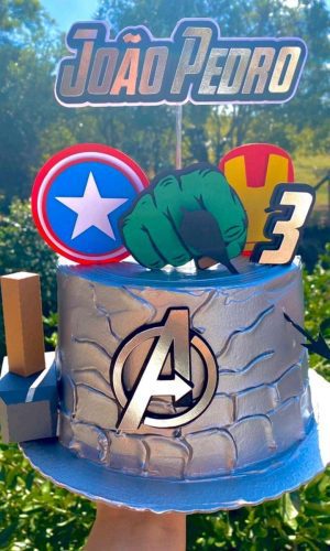 Arquivo topo de bolo vingadores