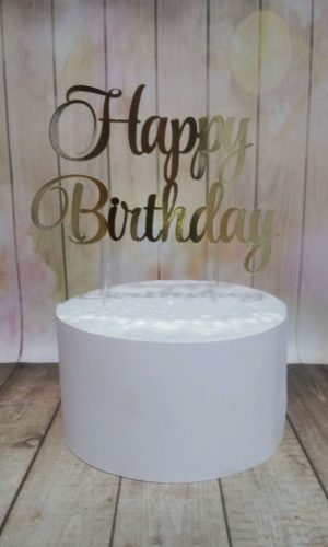 Arquivo topo de bolo happy birthday