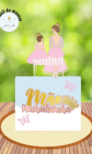 Arquivo Topo Mãe Princesa em Camadas
