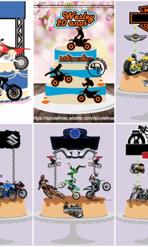 ARQUIVOS DE CORTE TOPO DE BOLO moto
