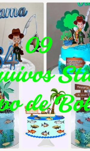 Arquivos de Corte Topo de Bolo - Pescaria