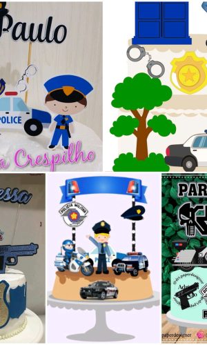 ARQUIVOS DE CORTE TOPO DE BOLO policia