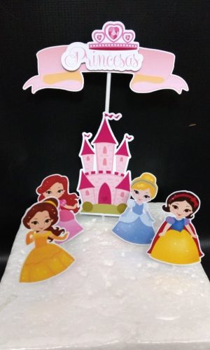 Arquivos Silhouette topo de bolo 82 princesas