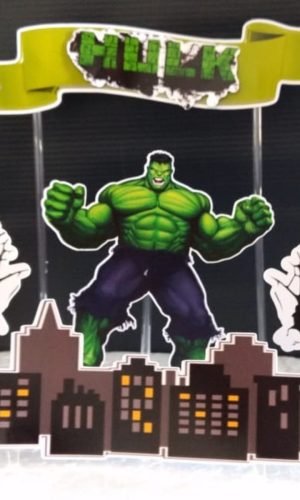 Arquivos Silhouette topo de bolo Hulk 46
