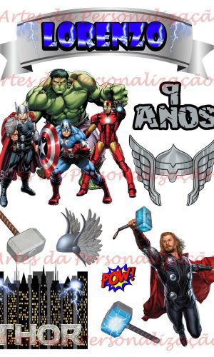 Arte Digital Topo Thor