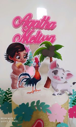 Arquivo De corte Moana+4 arquivos