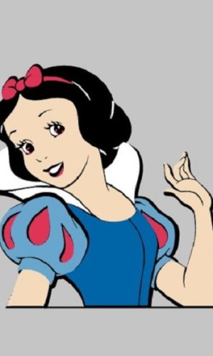 Branca de Neve em Camadas - Arquivo de corte
