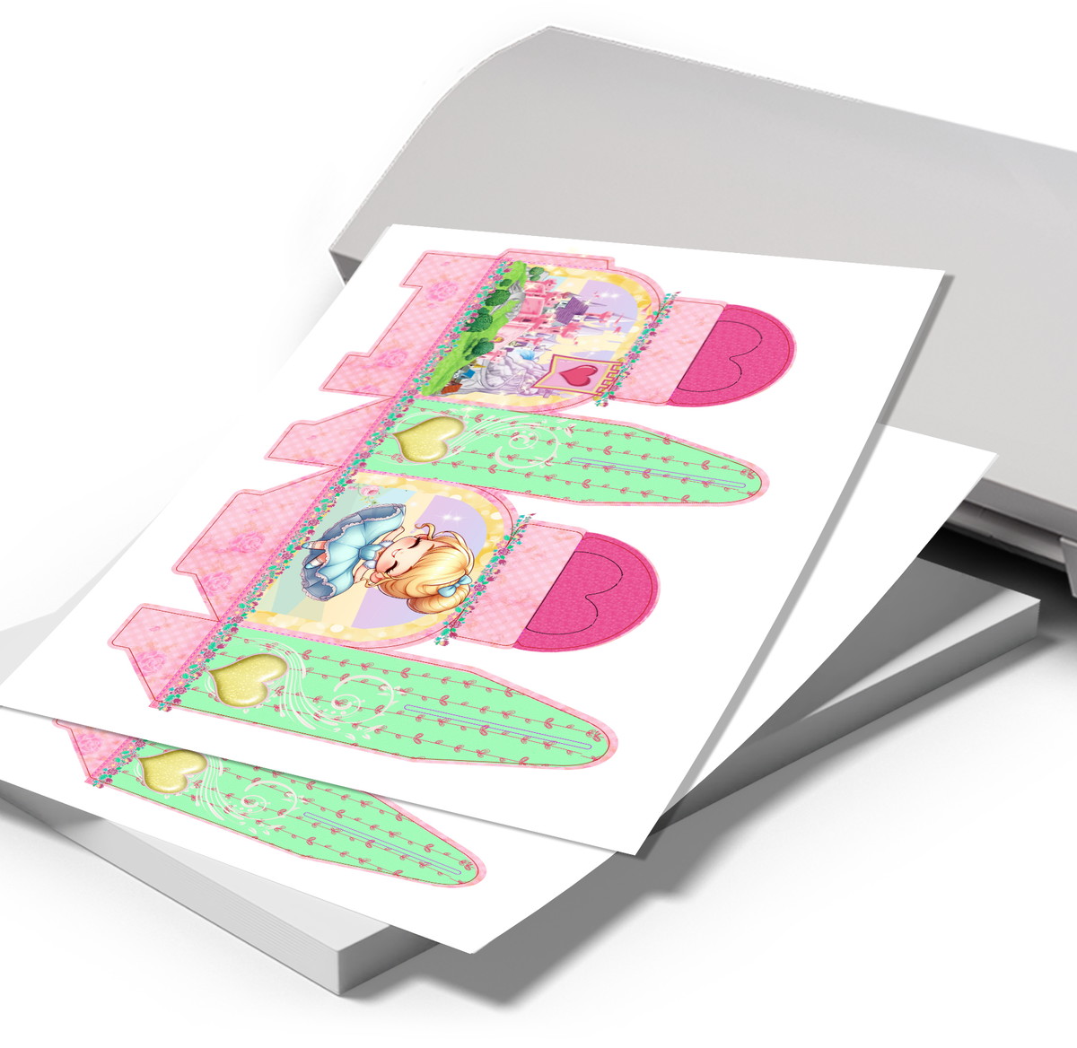 Caixa Maleta Princesa Cinderela 5542 Arquivo Digital