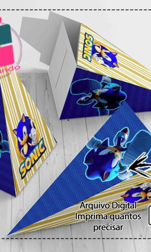 Caixa Milk E Piramide Sonic - Arquivo Digital