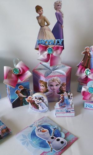 Frozen 15 - Combo de Arquivos de Corte para Festas 2909