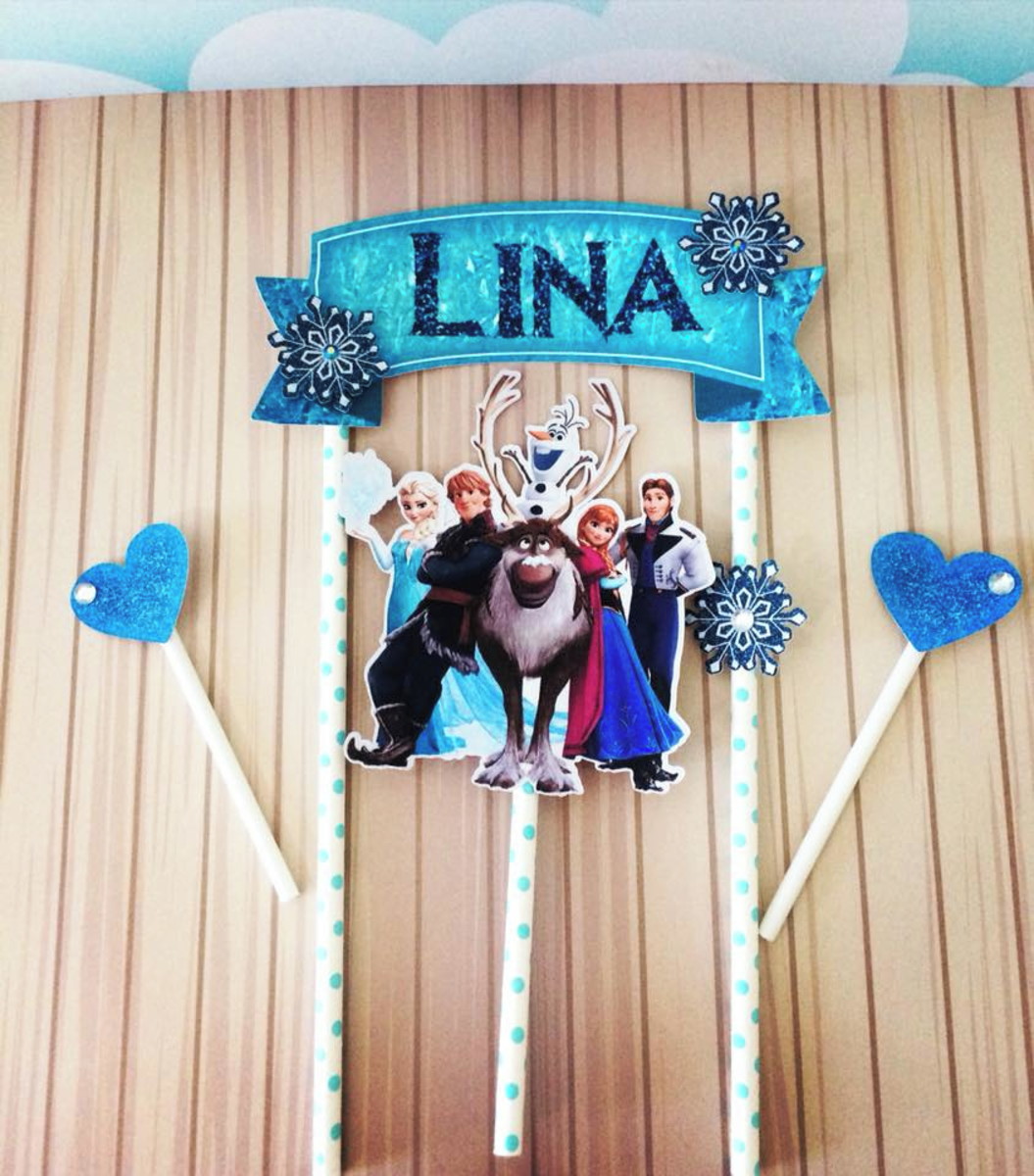 Frozen 16 - Combo de Arquivos de Corte para Festas 2909 - Imagem 5