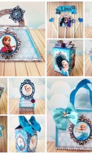 Frozen 16 - Combo de Arquivos de Corte para Festas 2909