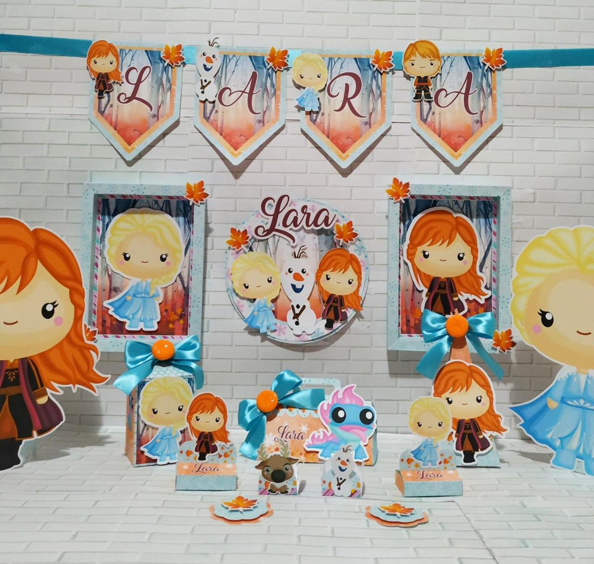 Frozen 5 - Combo de Arquivos de Corte para Festas 2909 - Imagem 3