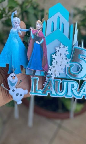 FROZEN II - TOPO DE BOLO #1 STUDIO