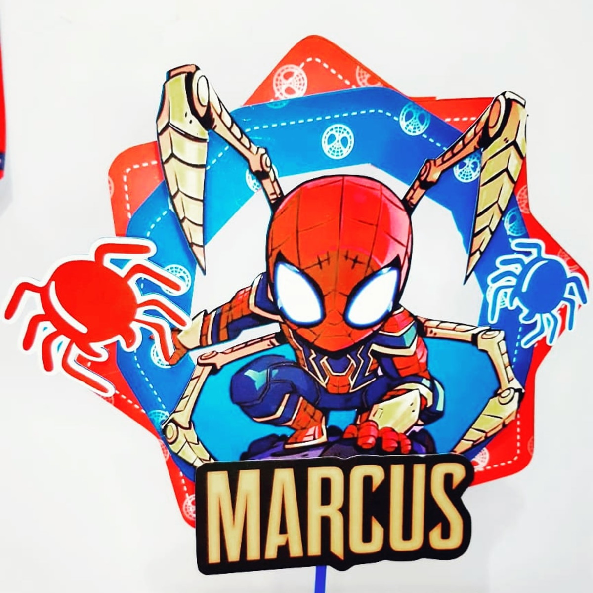 Homem Aranha Cute - Arquivos de Corte Studio e pdf 3012 - Imagem 4