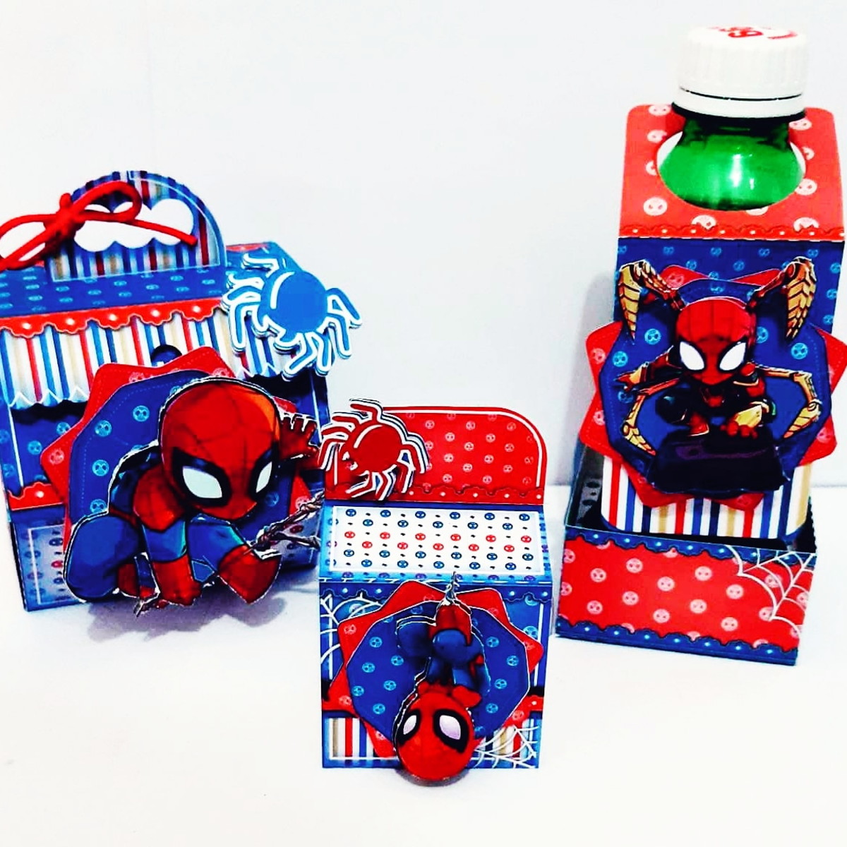 Homem Aranha Cute - Arquivos de Corte Studio e pdf 3012 - Imagem 3