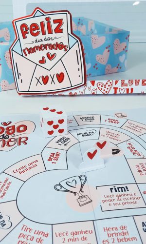 Jogo Dia Dos Namorados - Tabuleiro do amor 2 Arquivo corte