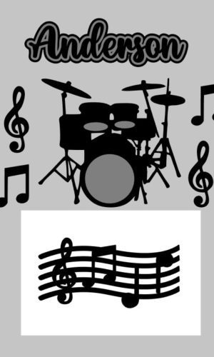 Kit Arquivos de Corte Bateria, Friends e Frozen