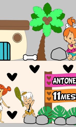 Kit Arquivos de Corte Flintstones, Sonic e Gatinho