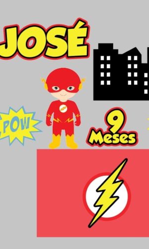 Kit Arquivos de Corte The Flash, Homem Aranha e Vídeo Game