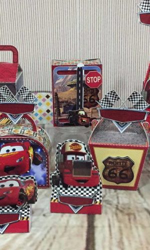 Kit com 5 arquivos de corte: 553-KIT FESTA CARROS EM STUDIO