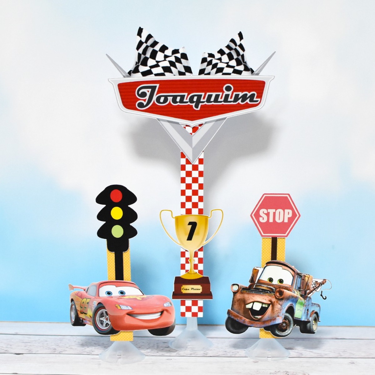 Kit com 5 arquivos de corte: 555-KIT FESTA CARROS EM STUDIO - Imagem 3