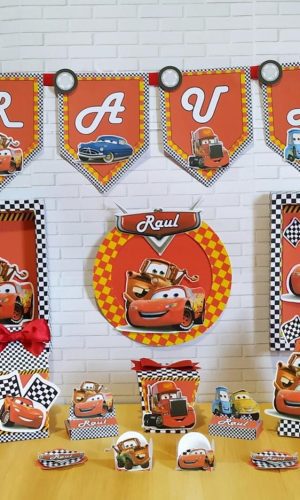 Kit com 5 arquivos de corte: 564-KIT FESTA CARROS EM STUDIO
