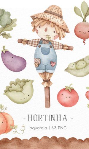 Kit Digital Hortinha Feliz