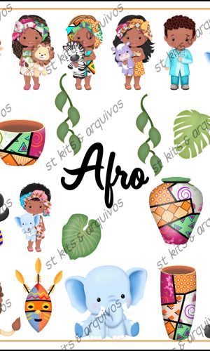 Kit Digital Afro