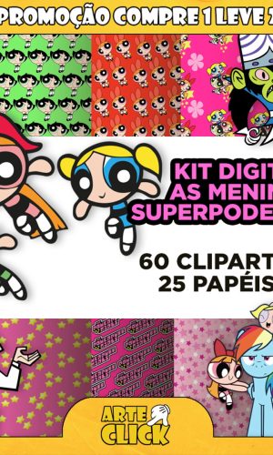 Kit Digital as Meninas Superpoderosas