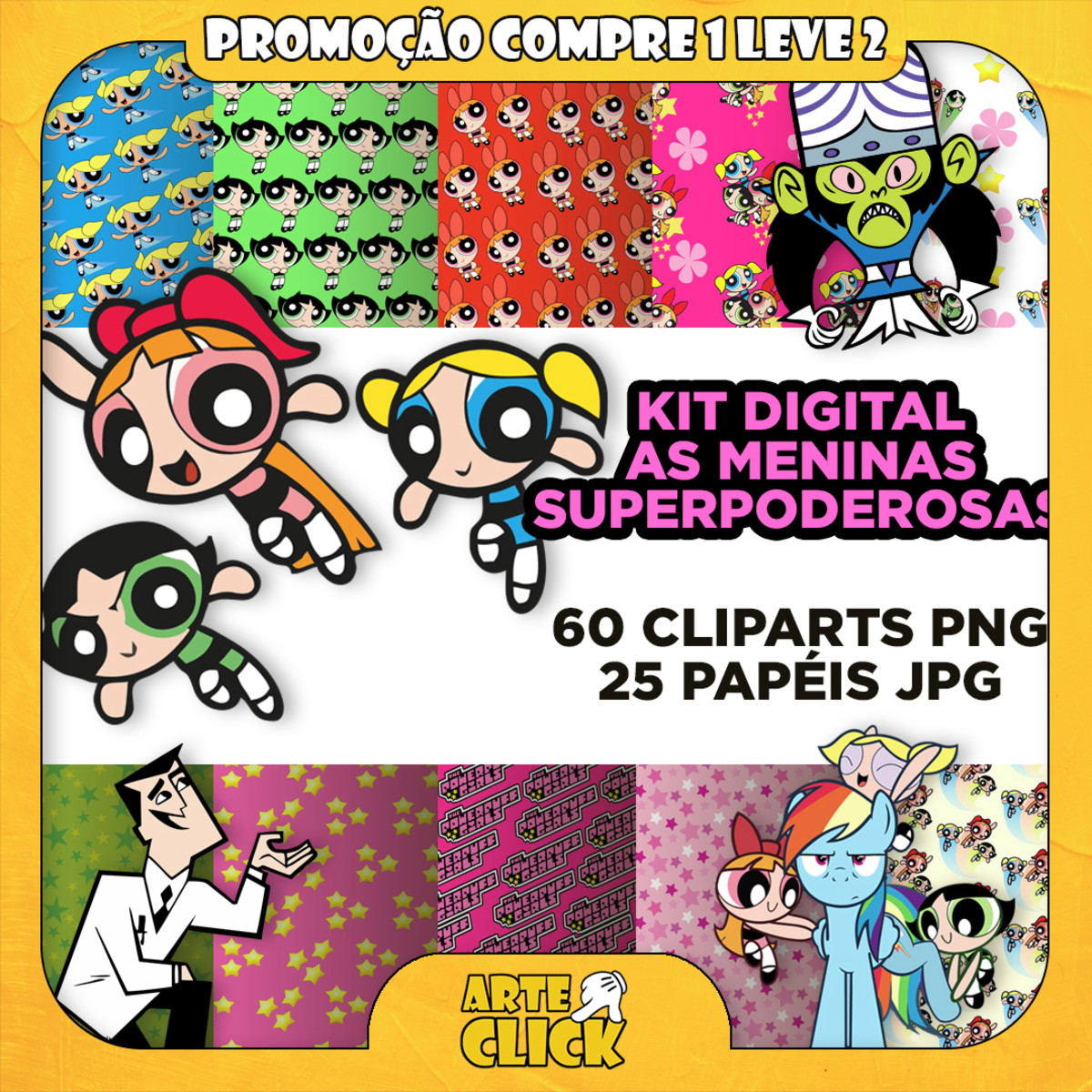 Kit Digital as Meninas Superpoderosas