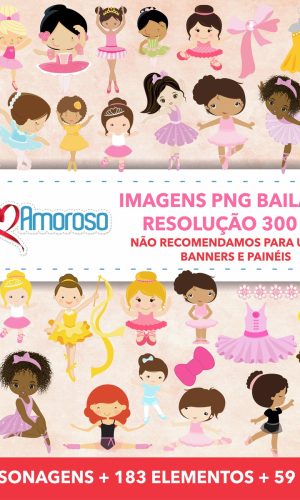 Kit Digital Bailarina
