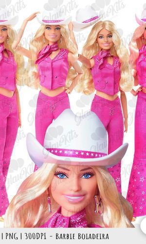 Kit Digital Barbie Boiadeira 1