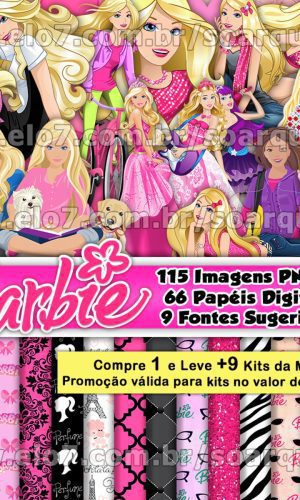 Kit Digital Barbie
