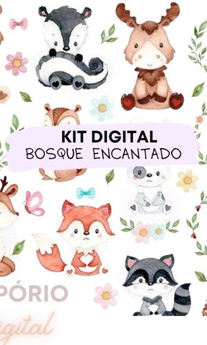 Kit Digital Bosque Encantado
