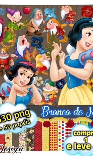 Kit Digital Branca de Neve