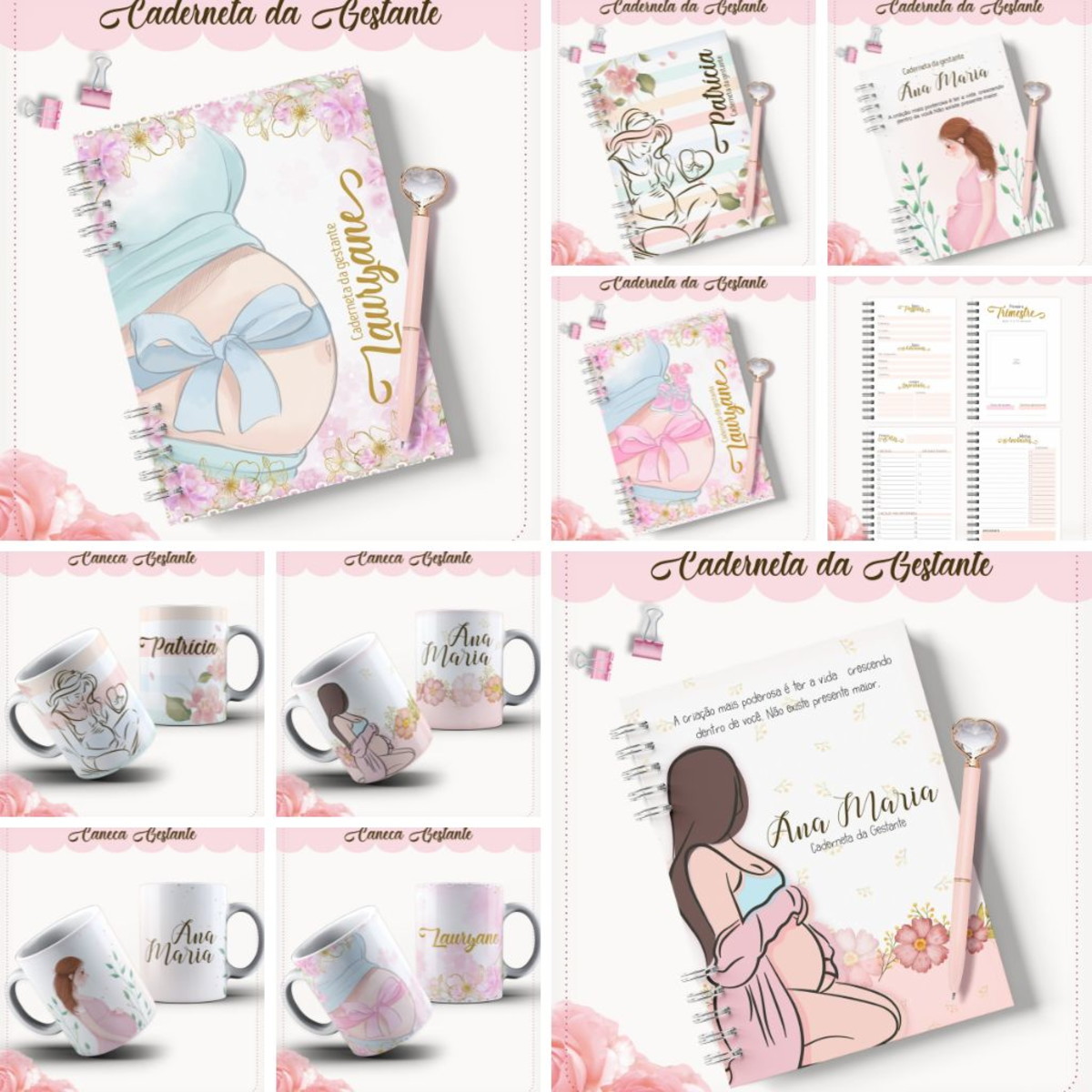 Kit Digital Caderneta da Gestante