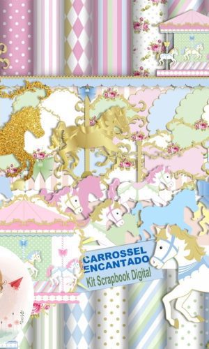 Kit Digital - Carrossel Encantado