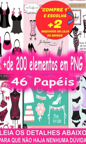Kit Digital Chá de Lingerie