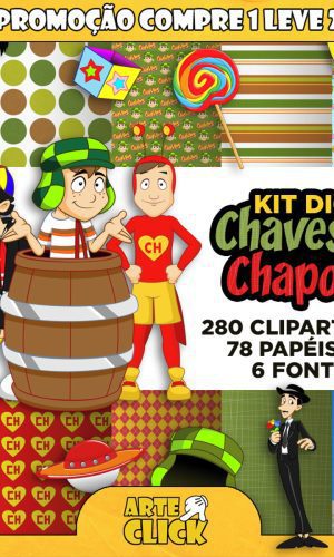 Kit Digital Chaves e Chapolim
