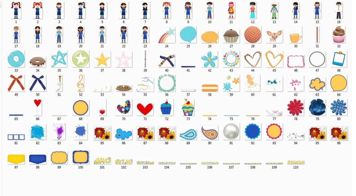 Kit Digital Chiquititas - Imagem 2