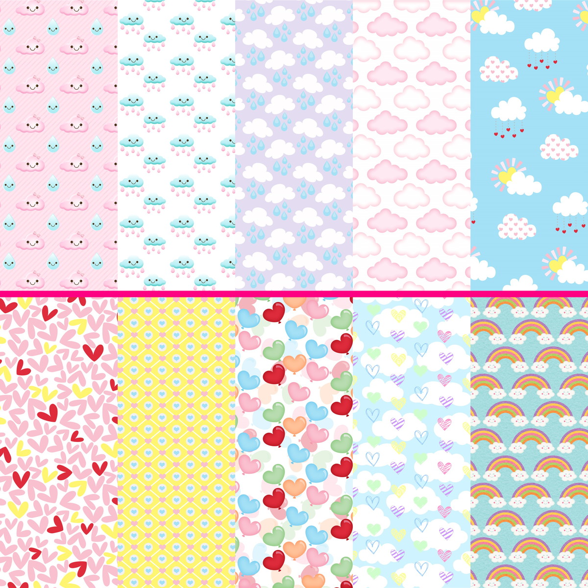 Kit Digital Chuva de Amor - Imagem 5