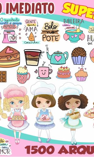 Kit Digital Confeitaria