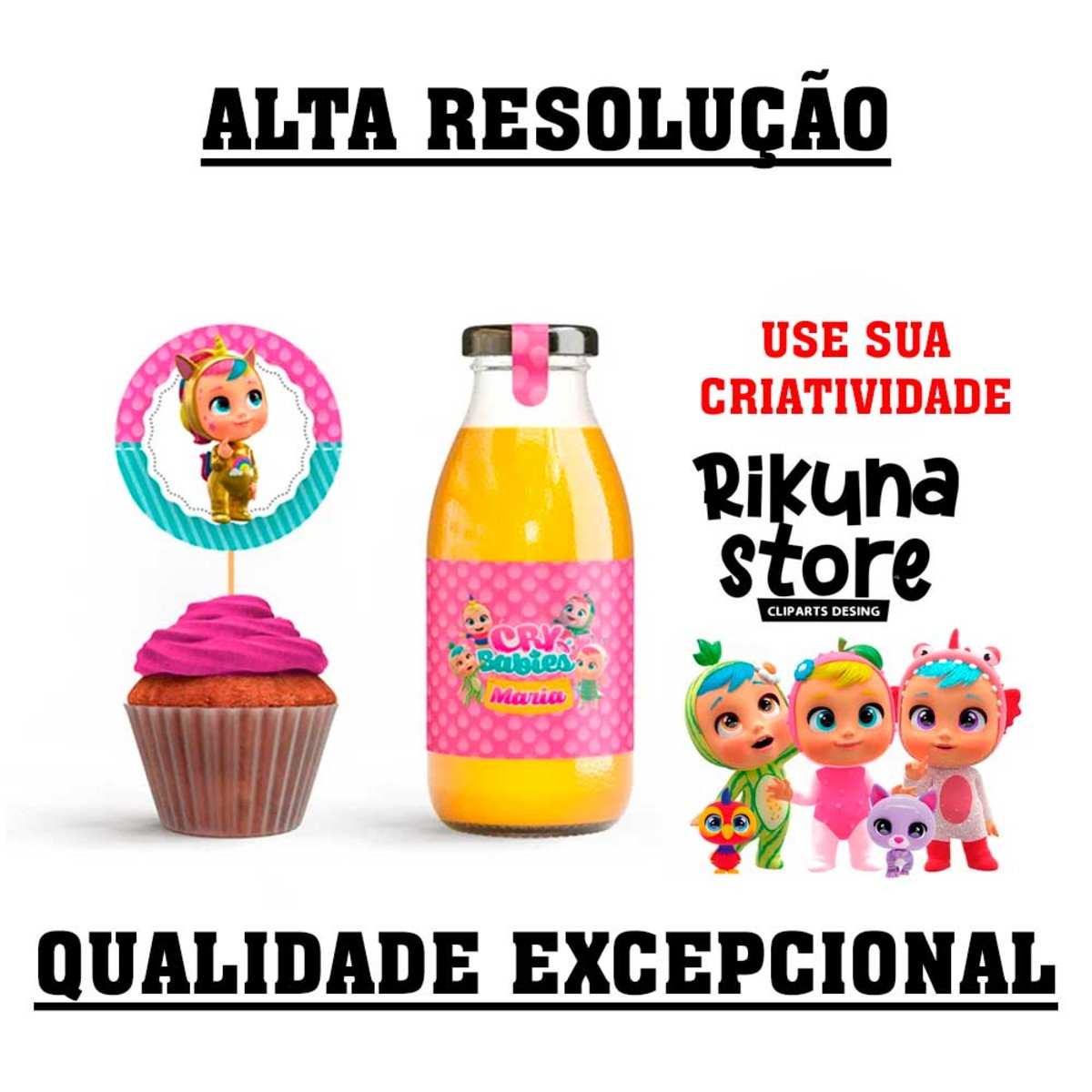 Kit Digital Cry Babies - Imagem 2