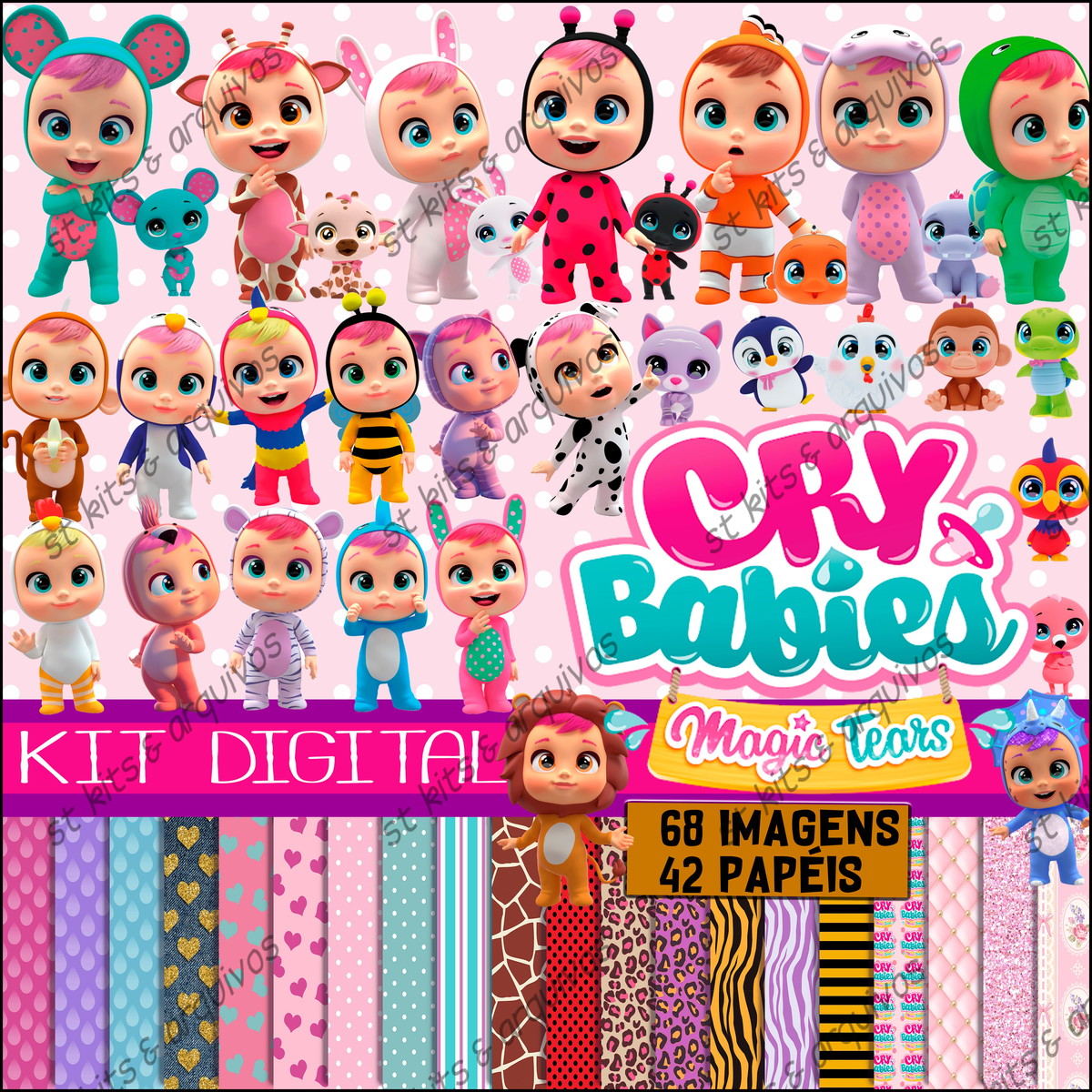 Kit Digital Cry Babies