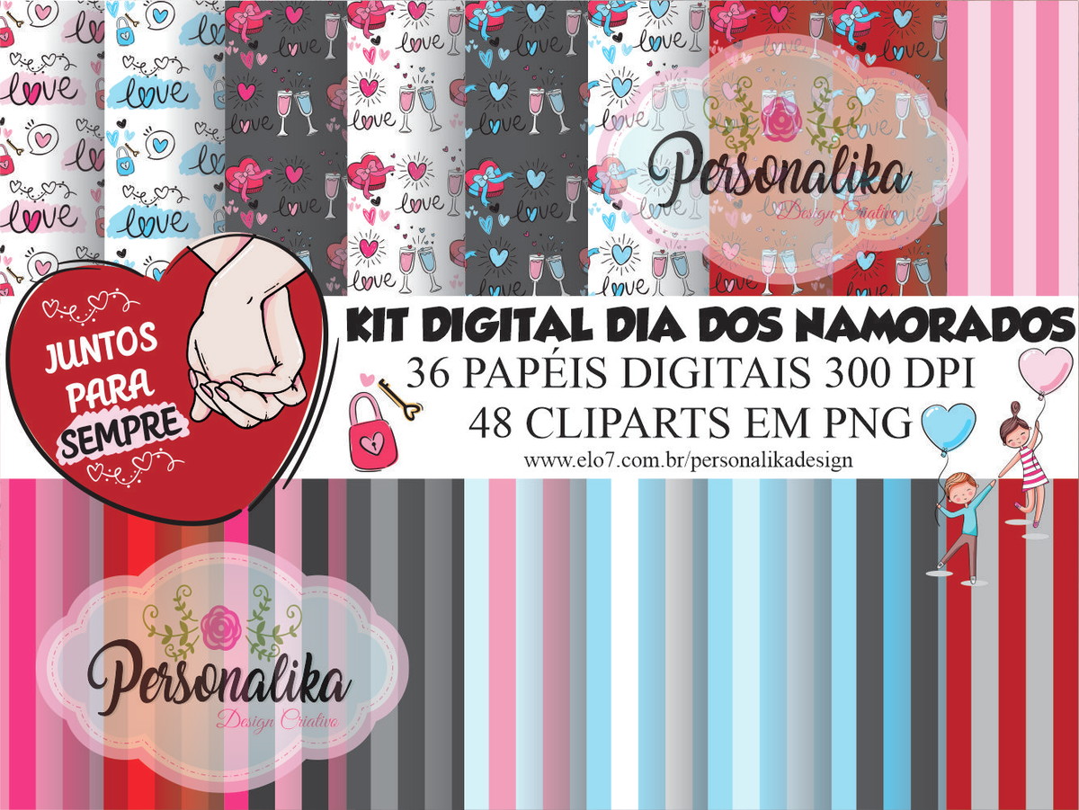 KIT DIGITAL DIA DOS NAMORADOS - Imagem 2
