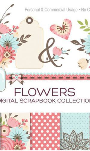 Kit Digital Floral AMÉLIA 01